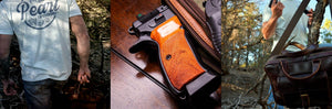 Pearl Outdoors | Best Concealed Carry Handmade Gun Range Bags