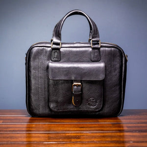 The Executive Range - Leather Premium Gun Range Bag - | Pearl Outdoors Fashion Concealed Carry Gun Bags