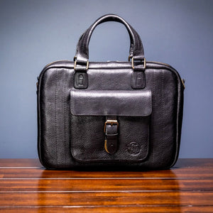 The Executive Range - Leather Premium Gun Range Bag - | Pearl Outdoors Fashion Concealed Carry Gun Bags